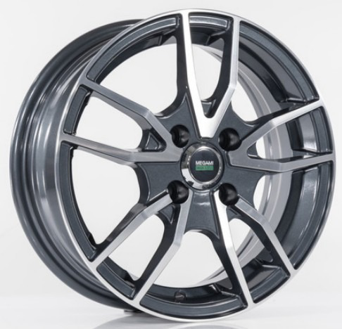 Megami MGM-20FF 6x15 5*100 Et:38 Dia:57,1 gmf Megami MGM-20FF 6x15 5*100 Et:38 Dia:57,1 gmf