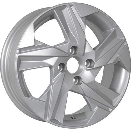 KDW KD1520 6x15 4*100 Et:46 Dia:54,1 Silver_Painted KDW KD1520 6x15 4*100 Et:46 Dia:54,1 Silver_Painted