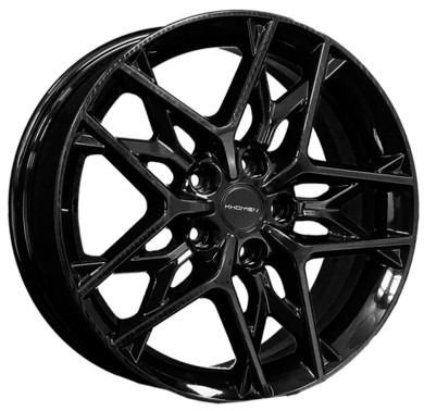 Khomen 1709 7x17 5*114,3 Et:40 Dia:57,1 Black Khomen 1709 7x17 5*114,3 Et:40 Dia:57,1 Black