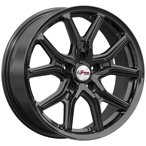 iFree Страйк 6,5x17 5*114,3 Et:35 Dia:67,1 BK iFree Страйк 6,5x17 5*114,3 Et:35 Dia:67,1 BK