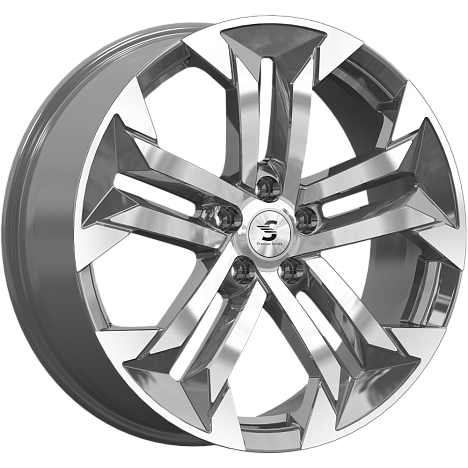 Premium Series КР015 7,5x19 5*114,3 Et:40 Dia:64,1 Diamond Gloss Graphite Premium Series КР015 7,5x19 5*114,3 Et:40 Dia:64,1 Diamond Gloss Graphite