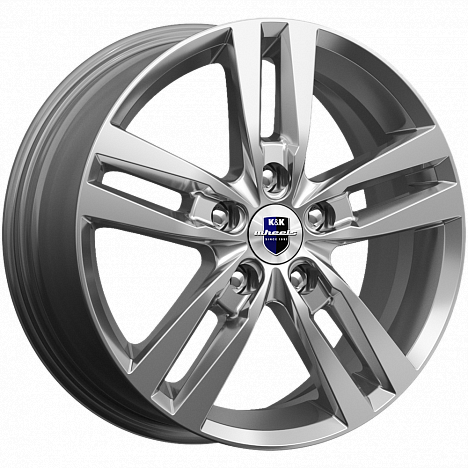 K&K Rassvet 6,5x16 5*114,3 Et:45 Dia:67,1 Дарк платинум K&K Rassvet 6,5x16 5*114,3 Et:45 Dia:67,1 Дарк платинум