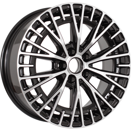 KDW KD1730 7x17 5*112 Et:40 Dia:57,1 Black_Front_Polished KDW KD1730 7x17 5*112 Et:40 Dia:57,1 Black_Front_Polished