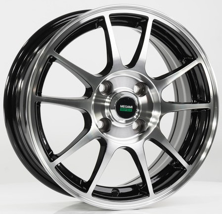 Megami MGM-5 6x15 4*114,3 Et:44 Dia:56,6 BKF Megami MGM-5 6x15 4*114,3 Et:44 Dia:56,6 BKF