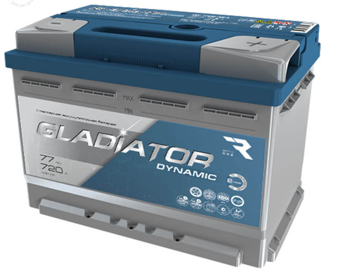 АКБ 6СТ - 77 Ач Gladiator Dynamic L Euro АКБ 6СТ - 77 Ач Gladiator Dynamic L Euro