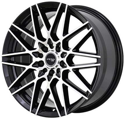 PDW VELOCE 6,5x16 5*100 Et:40 Dia:57,1 M/B PDW VELOCE 6,5x16 5*100 Et:40 Dia:57,1 M/B