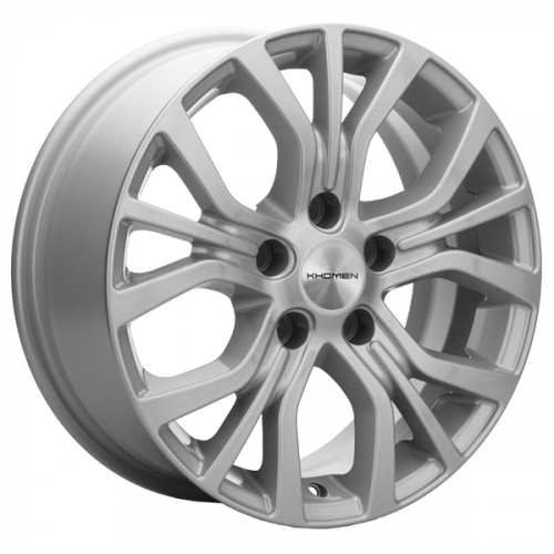 Khomen 1608 6,5x16 5*114,3 Et:46 Dia:67,1 F-Silver Khomen 1608 6,5x16 5*114,3 Et:46 Dia:67,1 F-Silver