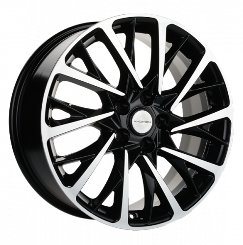 Khomen 1804 7,5x18 5*108 Et:52,5 Dia:63,3 Black-FP Khomen 1804 7,5x18 5*108 Et:52,5 Dia:63,3 Black-FP