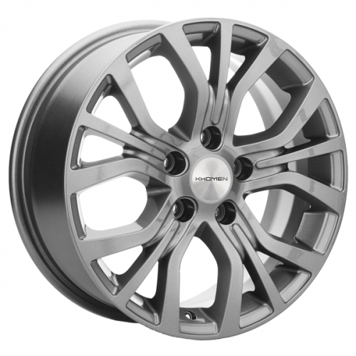 Khomen 1608 6,5x16 5*114,3 Et:41 Dia:67,1 Gray Khomen 1608 6,5x16 5*114,3 Et:41 Dia:67,1 Gray