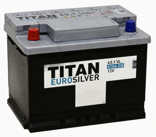АКБ Titan Euro Silver 63 Ач 6СТ-63.1 VL