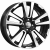 K&K КС874 6,5x17 4*100 Et:41 Dia:60,1 Алмаз черный